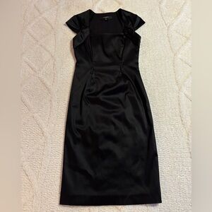 Women’s Nine West Black Satin Dress